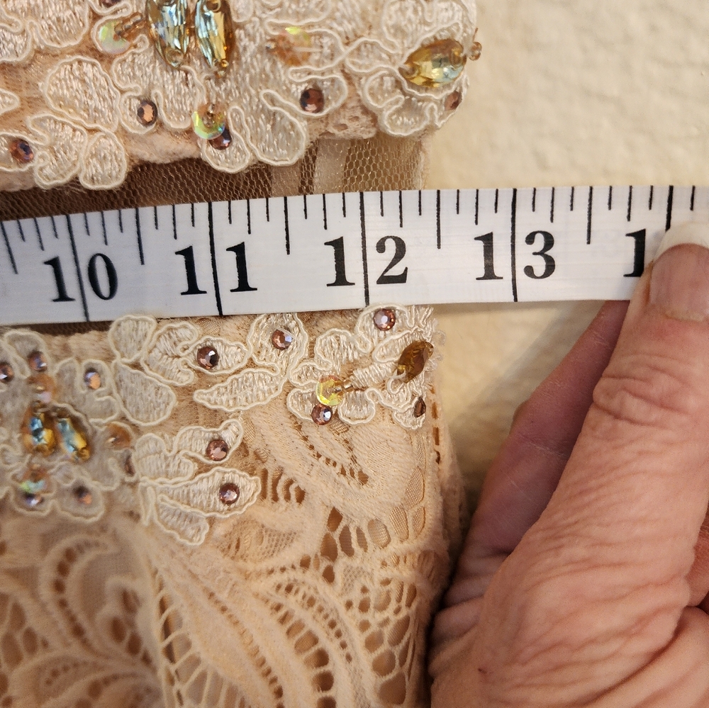 Anny Lee Lace Dress Size M - Picture 8 of 12